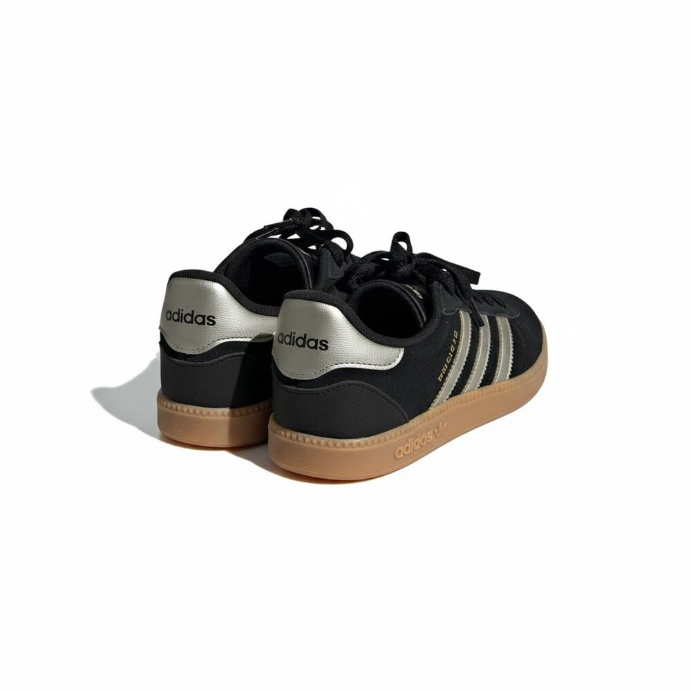 Adidas Cloudfoam Court Sneakers – Black/Silver with Gum Sole – Women’s 8.5 – New - Picture 7 of 7